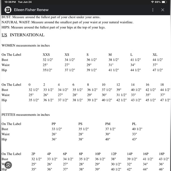 Eileen Fisher 100% Organic Irish Linen Tunic - Picture 9 of 9